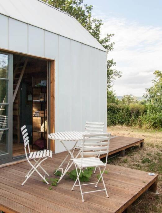 Tiny Haus Auf Idyllischem Grundstueck Im Rittergut Vila Klipphausen Exterior foto